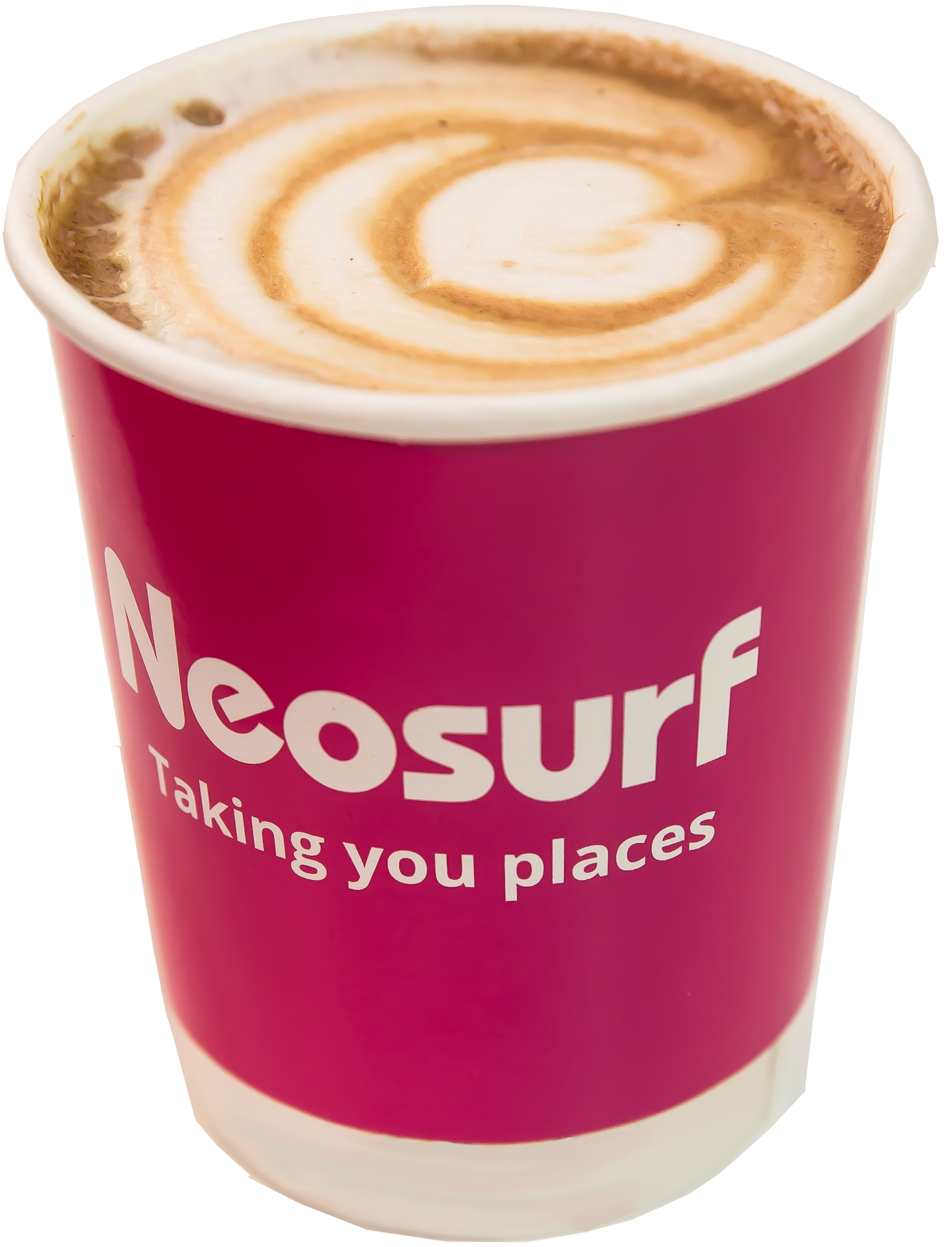 Neosurf coffee cup from events 1