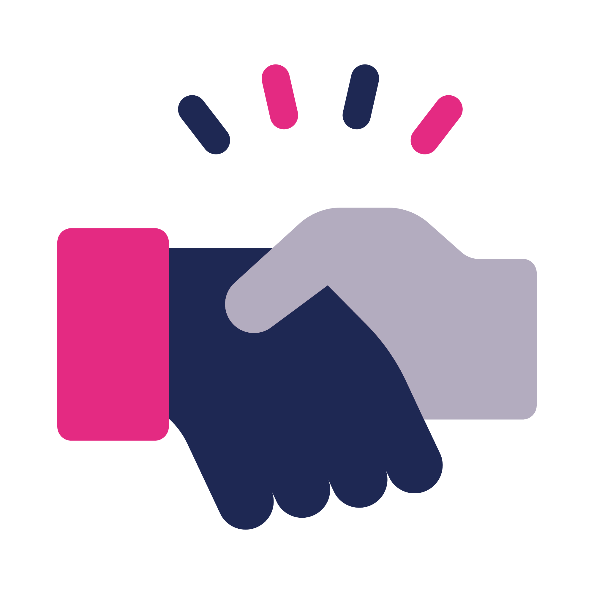 Neosurf KYC handshake icon
